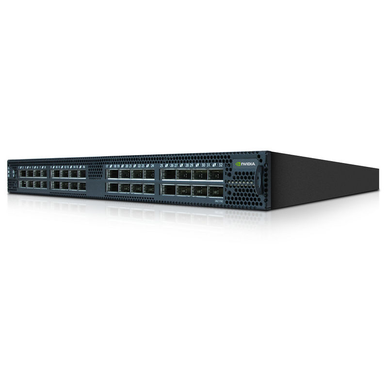 MSN3700-CS2F Spectrum-2 100GbE 1U Otwarty przełącznik sieciowy mellanox z portami Onyx 32 QSFP28