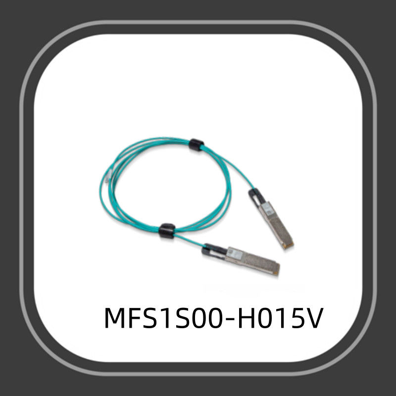 Kabel Mellanox AOC DAC 200G 15m QSFP56 Kabel światłowodowy Aoc MFS1S00-H015V Aktywny kabel optyczny