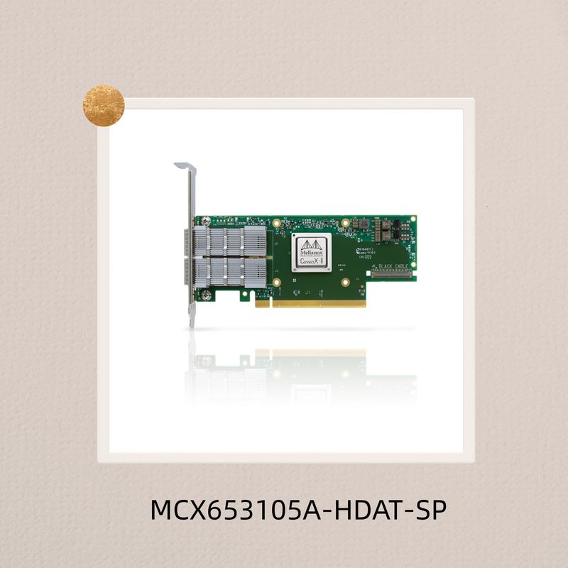 Mellanox MCX653105A-HDAT-SP Secure Boot Root of Trust Crypto Acceleration dla serwera
