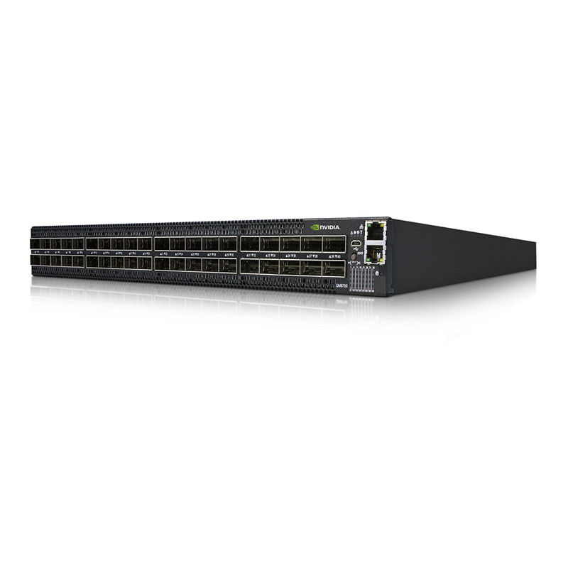 MQM8790-HS2F Przełącznik sieciowy Mellanox 40 portów, zarządzany HDR 200 Gb/S bez blokowania