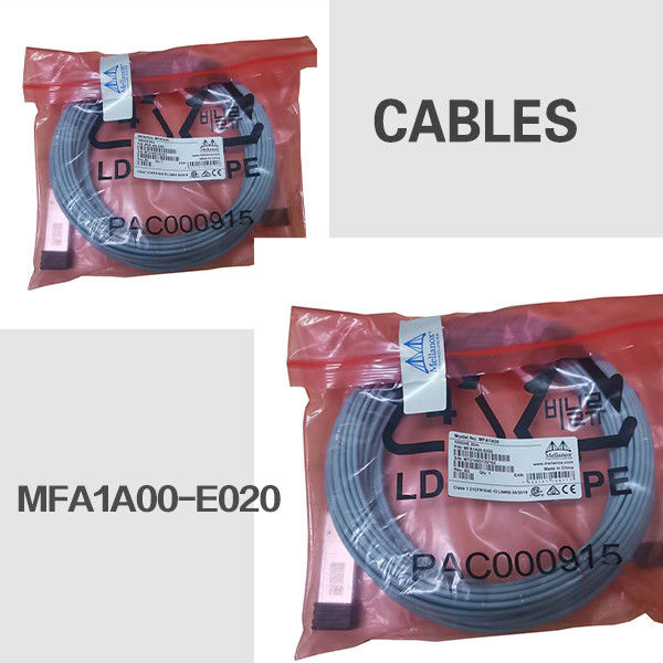 MFS1S50-H010V Kabel Mellanox IB 200 Gb/s HDR do 2x100 Gb/S HDR100 MMF 10 m Niskie opóźnienie