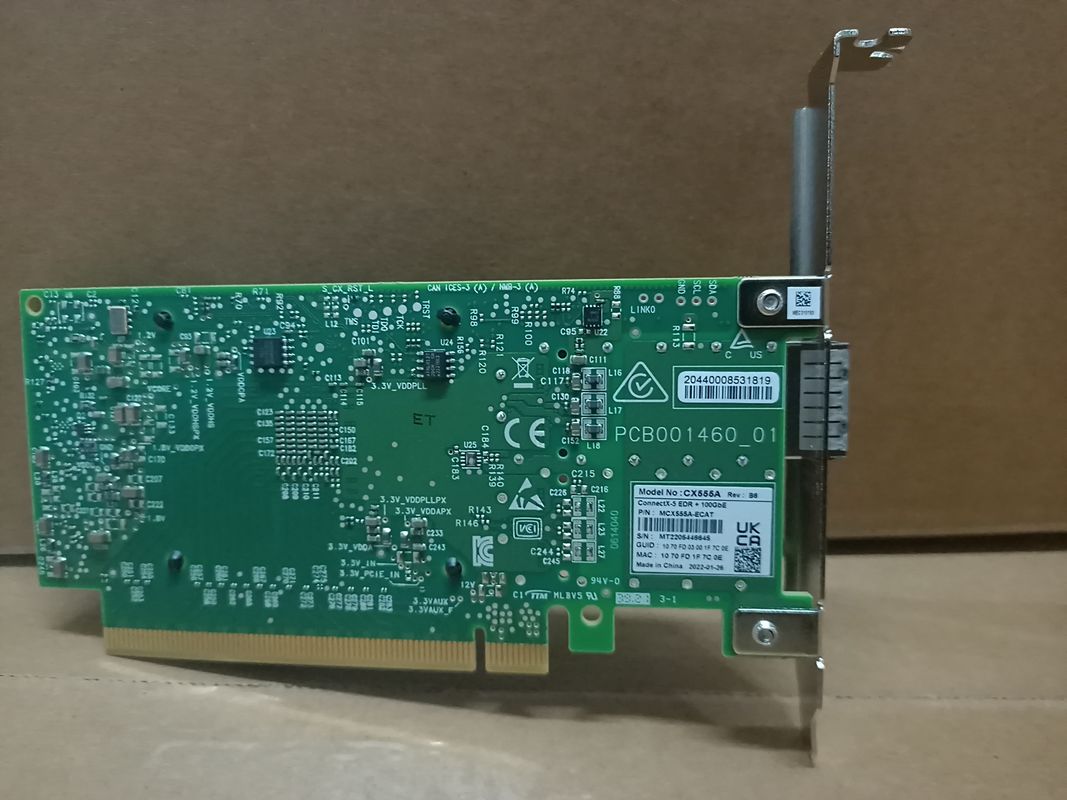MCX4121A-XCAT ConnectX-4 Lx EN Karta sieciowa Mellanox Dwuportowy 10GbE SFP28 PCIe3.0 X8