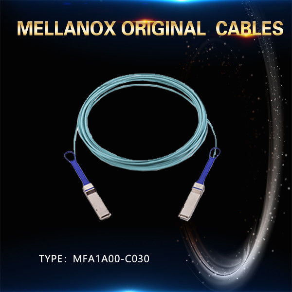 MFS1S00-H030V Kabel sieciowy Aoc IB HDR Do 200 Gb/s QSFP56 30 m 200GBase-AOC QSFP56 do QSFP56