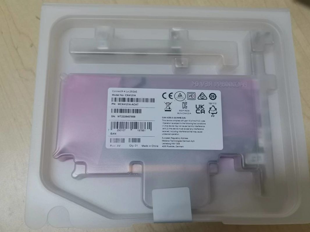 Dwuportowa karta sieciowa Mellanox ConnectX-4 Lx EN 25GbE SFP28 PCIe3.0 X8 MCX4121A-ACAT