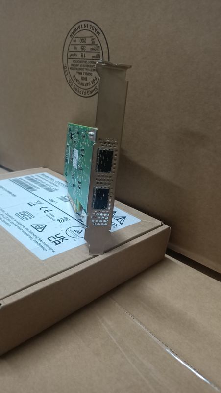 MCX512A-ACAT Mellanox Connectx 5 Dual Port 10 25gbe Sfp28 Karta adaptera EN PCIe 3.0 X8