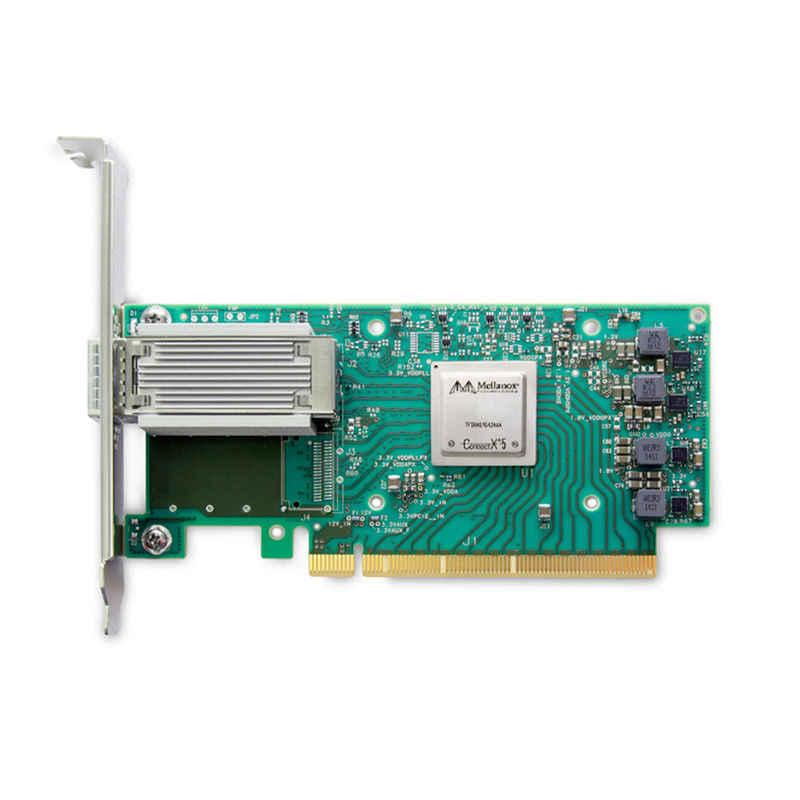 Oryginalny MCX653106A-ECAT Connect X-6 100Gb/S Dual Port QSFP56 Ethernet Adapter
