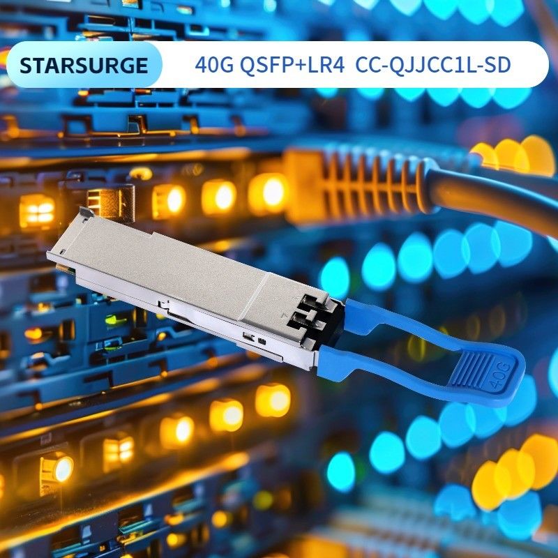 40Gb/s QSFP Multimode Optical Module BIDI 850/908nm Optical Transceiver Duplex LC IP Network Do 70m przez OM3 100m przez OM4