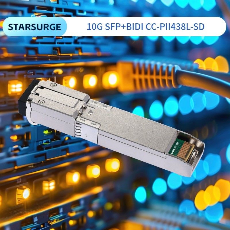 Rozwiązania sieciowe bezproblemowe z modułem nadajnika optycznego dwukierunkowego SFP 10Gb/s i OTU2/OTU2e o zasięgu do 80 km