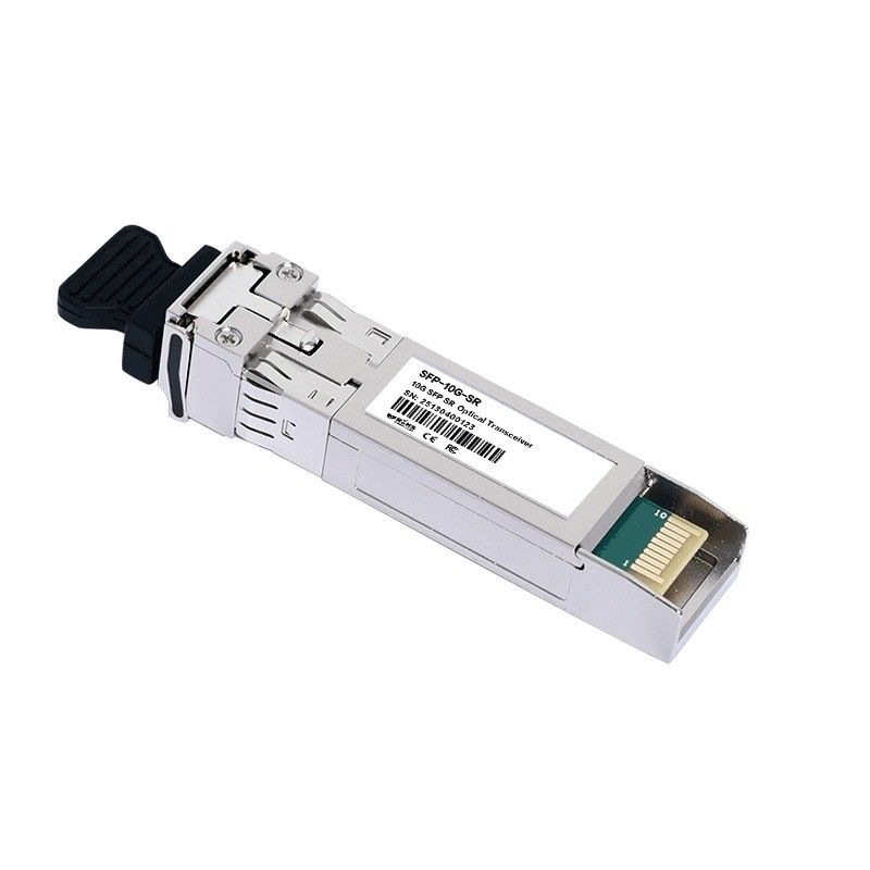 Moduł nadajnika optycznego LC typu światłowodowego Multi Mode Fiber OM3 sieci 10G SFP 850nm 300m