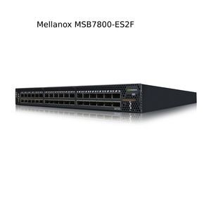 Prędkość transmisji 100 Mb/s Mellanox Msb7800-Es2f przełącznik Infiniband 36 portów Qsfp28 40 portów nieblokujących 1U rozmiar przełącznika Ib