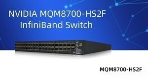 Przełącznik Mellanox MQM8700-HS2F 200G Infiniband HDR, możliwość łączenia w stosy, do wymiany podczas pracy, o niskim opóźnieniu, dla centrów danych, AI i potrzeb HPC