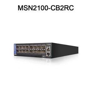 Przełącznik Ethernet Open 1U oparty na Nvidia Mellanox Spectrum z systemem Cumulus Linux MSN2100-CB2RC, 16 portów QSFP28 i maksymalna prędkość EDR