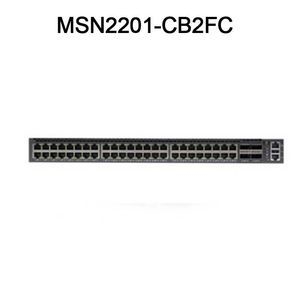 Potężna technologia Infiniband MSN2201-CB2FC Nvidia 920-9n110-00f1-0c0 48 portów RJ45 i 4 porty QSFP28 2 zasilacze Switch
