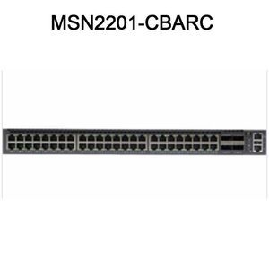 Sieć z technologią Infiniband Nvidia MSN2201-Cbarc 1gbe/100gbe 1u Switch Cumulus RJ45 48 Qsfp28 4 DC PSU 2 C2p
