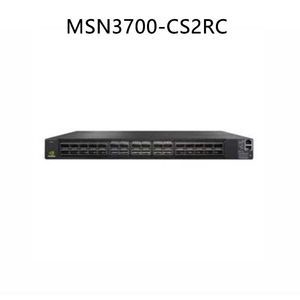 Przełącznik sieciowy Mellanox MSN3700-CS2RC 920-9n201-00r7-0c0, technologia Infiniband, 32 porty QSFP56, szybkość transmisji