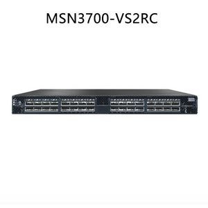 Wlan Wsparcie Nvidia MSN3700-Vs2RC Spectrum-2 Bazy 200gbe 1u Otwarty 32X200gbe Ethernet Switch z Cumulus Linux 32 Qsfp56 Porty