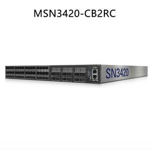 Dostosowalna sieć 64-port Mellanox Spectrum-2 oparta Sn3420 25gbe/100gbe Przełącznik z obsługą Vlan