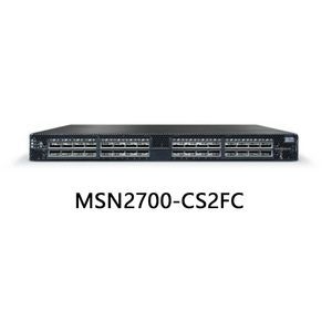 Kompaktowy i wydajny przełącznik 100GbE 1U z Cumulus Linux MSN2700-CS2FC Nvidia Spectrum dla aplikacji intensywnie przetwarzających dane