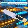 Qsfp-200g-Sr4-S 200gbase-Sr4 MPO-12 Mmf 100m 200g Qsfp56 Optyczny Moduł Nadawczo-Odbiorczy