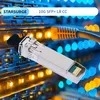 Wysokowydajny moduł nadawczo-odbiorczy 10g SFP+ dla sieci 10km światłowodu jednomodowego, możliwość wymiany podczas pracy, niskie zużycie energii, zgodny z RoHS