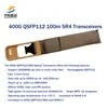 Szybkie transceivery 400G QSFP112 SR4 do 100m, duża ilość towaru w magazynie