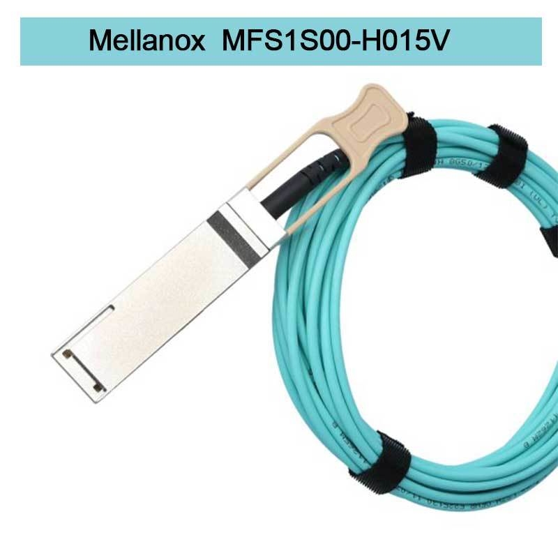 Kabel Mellanox AOC DAC MFS1S00-H015V Kabel światłowodowy Aoc Szybkie i wydajne połączenia w centrach danych 100GbE 25GbE
