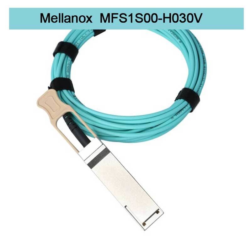 MFS1S00-H030V(980-9I440-00H030)  Kabel sieciowy AOC IB HDR do 200 Gb/s QSFP56 30m 200GBase-AOC QSFP56 do QSFP56
