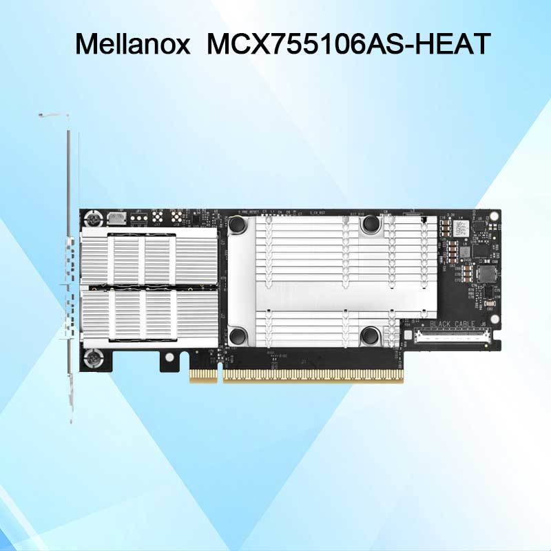 MCX755106as-Heat (900-9X7AH-0078-DTZ) Nvidia Connectx-7 200g Adapter Ethernet z podwójnymi portami