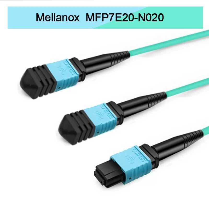 Nvidia Mfp7e20-Nxxx Optical Multimode Splitter Fiber Cable Mfp7e20-N020 Mmf, MPO12 APC do 2xmpo12 APC