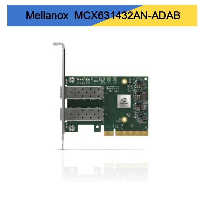 Nvidia MCX631432an-Adab Connectx-6 Lx En Adapter Card, 25GB Ocp3.0, z zarządzaniem hostem, podwójnym portem SFP28, Pcie 4.0 X8, bez kryptowaluty, thumbscrew (Pull Tab) Bracke