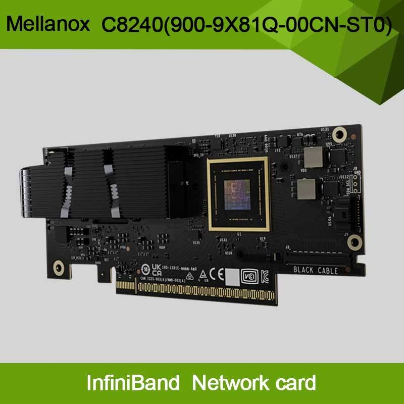 Nvidia Connectx-8 Supernic Dual-Port Qsfp112infiniband: Ndr Ib (Default) Ethernet: 400gbe