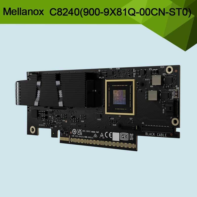 Nvidia Connectx-8 Supernic Dual-Port Qsfp112infiniband: Ndr Ib (Default) Ethernet: 400gbe