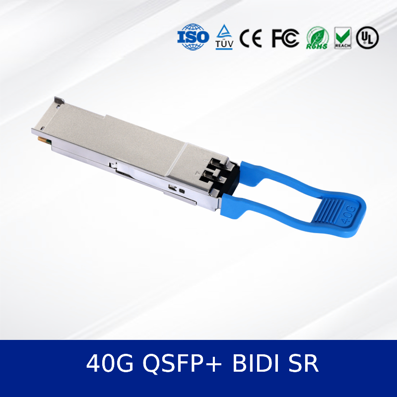 Ethernet Wysokowydajny 40g Qsfp+ Bidi 850/908nm 40G QSFP+ BIDI SR Optyczny Moduł Nadawczo-Odbiorczy Qsfp+ Bidi