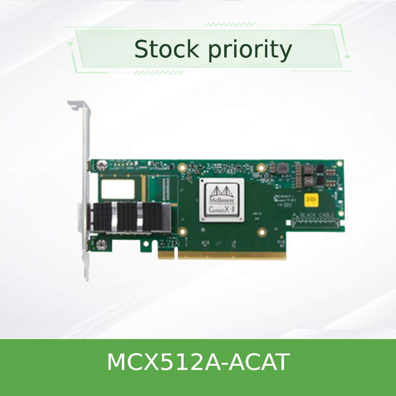 MCX512A-ACAT Mellanox Connectx 5 Dual Port 10 25gbe Sfp28 Karta adaptera EN PCIe 3.0 X8