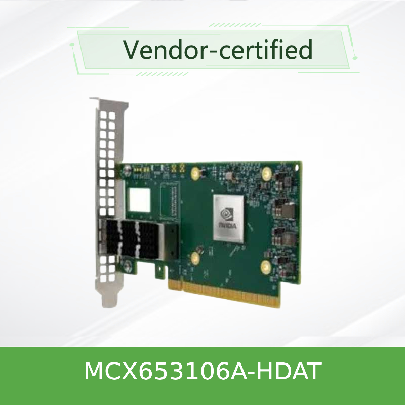 MCX653106A-HDAT-SP Karta sieciowa Mellanox 200 gbe Szybki inteligentny sejf