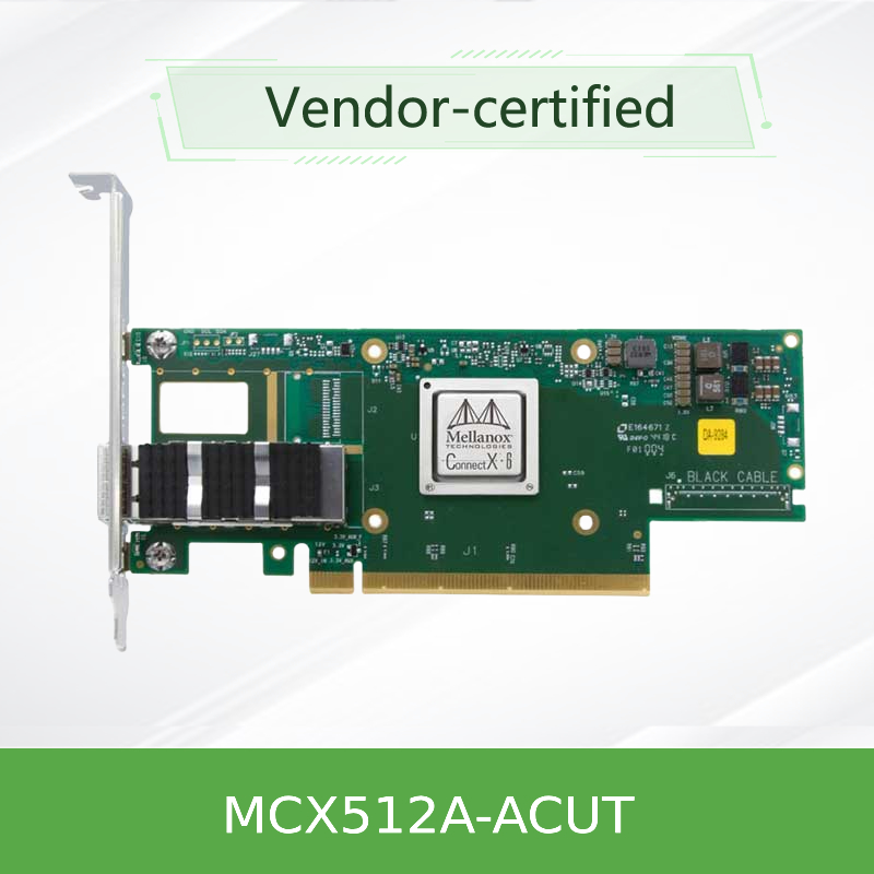 SFP28 10GbE/25GbE Karta sieciowa Mellanox X8 Karta Ethernet PCIE MCX512A-ACUT