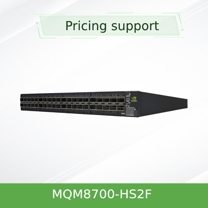 MQM8700-HS2F(920-9B110-00FH-0MD)  Przełącznik sieciowy Mellanox 40 portów 200G InfiniBand dla centrum danych