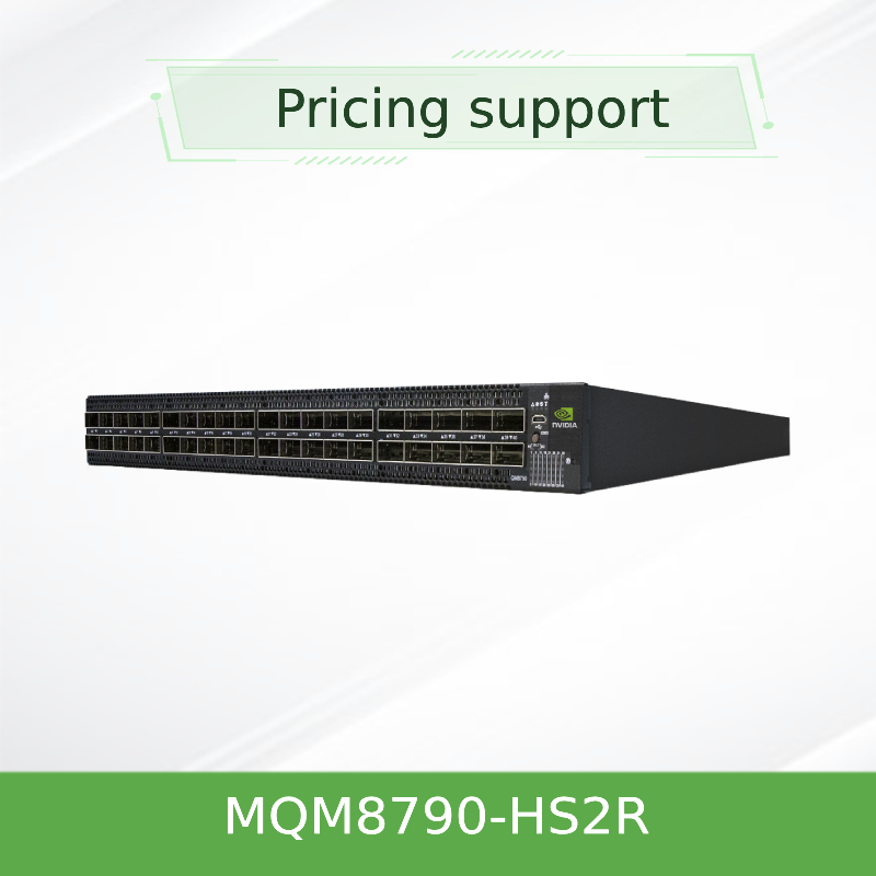 Ulepszona wydajność sieciowa przełącznika Mellanox MQM8790-HS2R(920-9B110-00RH-0D0) Quantum Hdr Infiniband Switch 40 portów Qsfp56 Nvidia