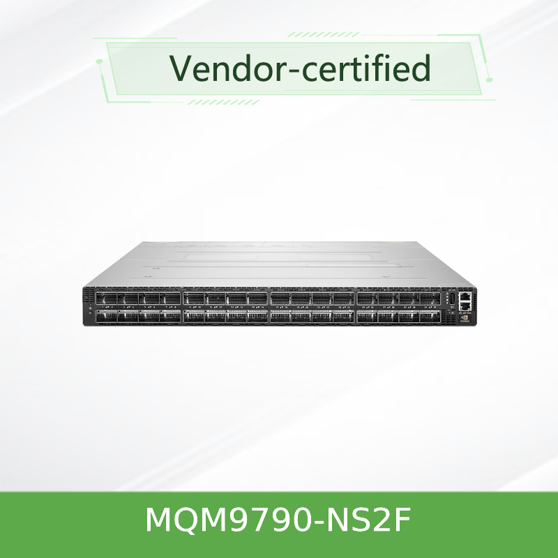 MQM9790-NS2F(920-9B210-00FN-0D0) InfiniBand Mellanox Network Switch 64 Porty 400Gb/S 32 Porty OSFP niezarządzane