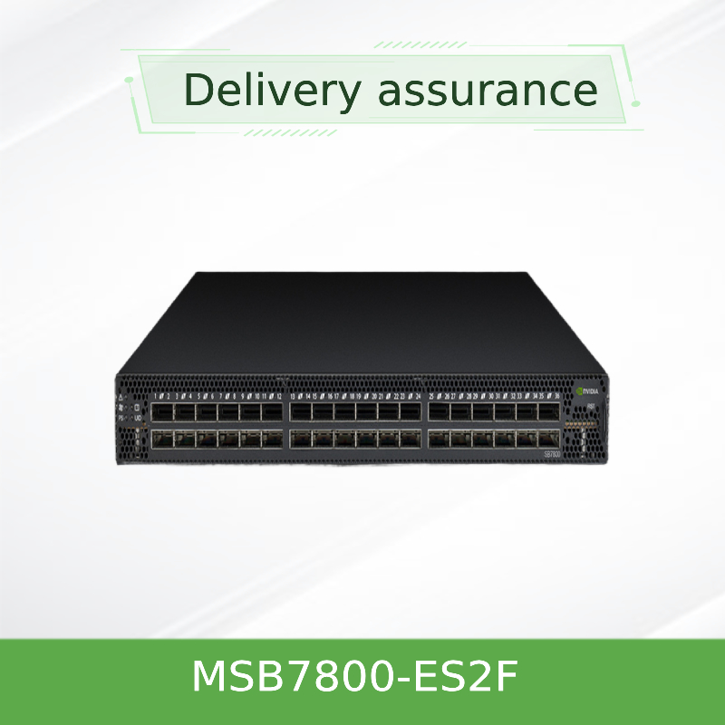 Mellanox MSB7800-ES2F InfiniBand EDR 100Gb/S System przełącznika 36 QSFP28 Porty 1U