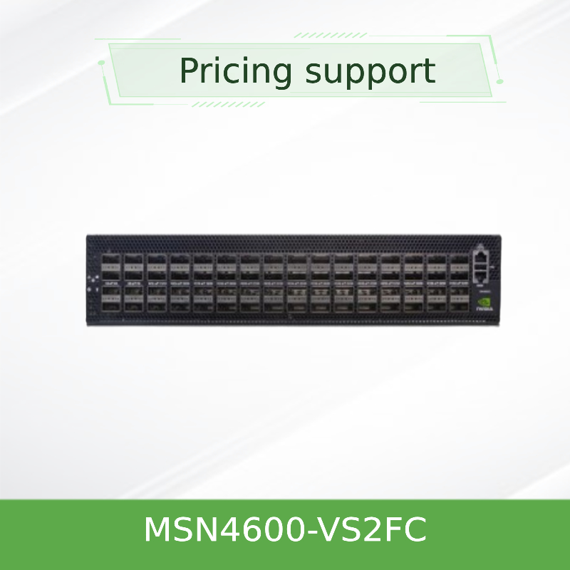 Mellanox Otwarty przełącznik sieci Ethernet MSN4600-VS2FC Spektrum-3 Bazy 200gbe 2u