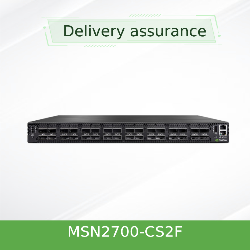 MSN2700-CS2F Mellanox Switch Spectrum oparty na 32 portach 100GbE Open Ethernet Platform