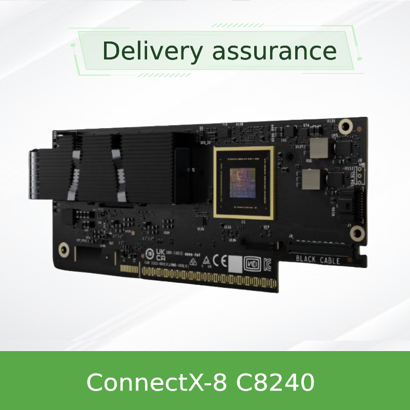 Nvidia Connectx-8 Supernic Dual-Port Qsfp112infiniband: Ndr Ib (Default) Ethernet: 400gbe