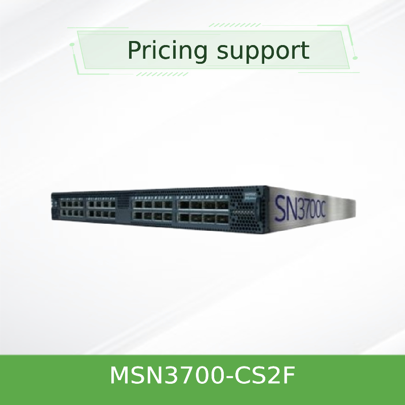 MSN3700-CS2F Spectrum-2 100GbE 1U Otwarty przełącznik sieciowy mellanox z portami Onyx 32 QSFP28