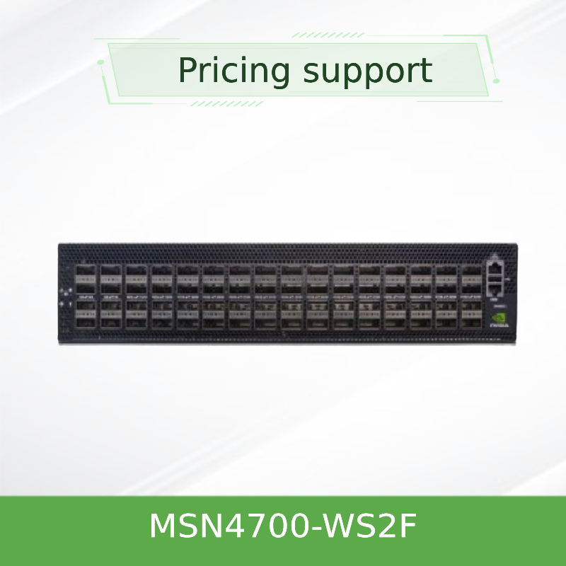 32 Przełączniki Ethernet Mellanox QSFP-DD Open Source 400GbE 1U MSN4700-WS2F