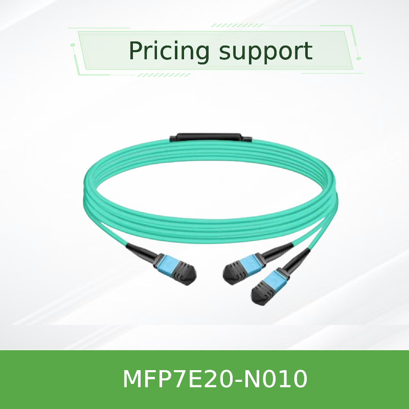 Kabel światłowodowy rozdzielacza wielomodowego Nvidia Mfp7e20-Nxxx Mfp7e20-N010 Mmf, MPO12 APC do 2xmpo12 APC