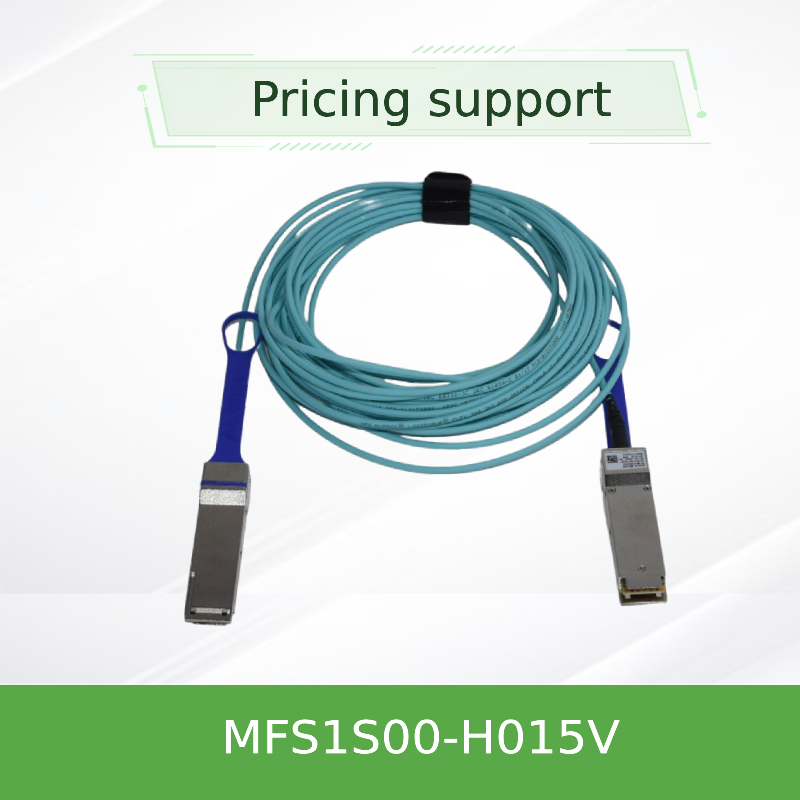Kabel Mellanox AOC DAC 200G 15m QSFP56 Kabel światłowodowy Aoc MFS1S00-H015V Aktywny kabel optyczny