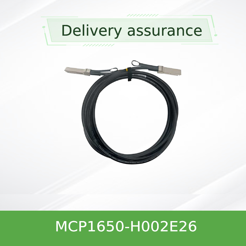 MCP1650-H002E26(980-9I549-00H002)  Kabel DAC Mellanox, pasywny miedziany IB HDR, do 200 GB/s, Qsfp56, 2M