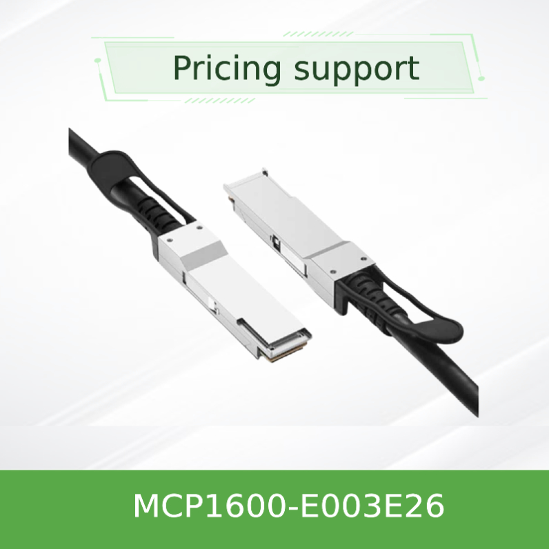 MCP1600-E003E26 Mellanox Kabel Dac IB EDR 100Gb/S 4x 25G-NRZ QSFP28 LSZH 3m 26AWG