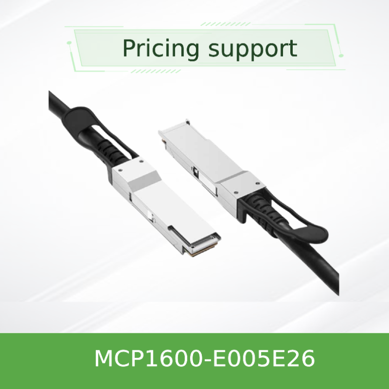 Kabel DAC Mellanox IB EDR długość 5m MCP1600-E005E26 szybki 100Gb/s QSFP28 nowy i oryginalny